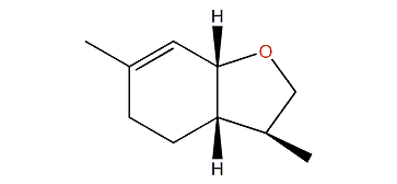 (3S,3alphaS,7alphaR)-2,3,3alpha,4,5,7alpha-hexahydro-3,6-dimethylbenzofuran